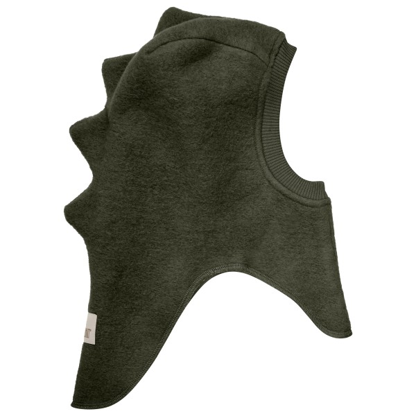 Huttelihut - Kid's Balaclava Triangles Wool - Sturmhaube Gr 48 cm - 0-12 Months oliv von Huttelihut