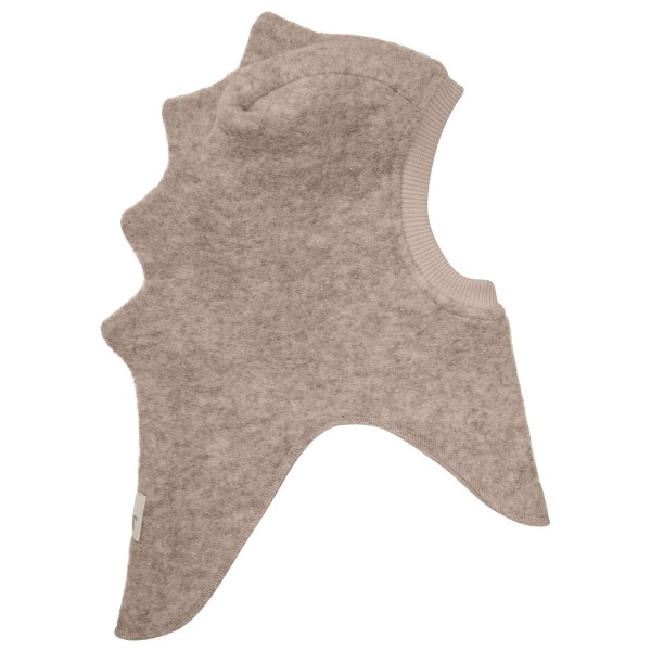 Huttelihut - Kid's Balaclava Triangles Wool - Sturmhaube Gr 52 cm - 2-4 Years braun von Huttelihut
