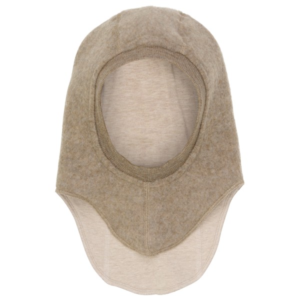 Huttelihut - Kid's Balaclava Wool Fleece with Lining - Mütze Gr 53 cm - 4-6 Years beige von Huttelihut