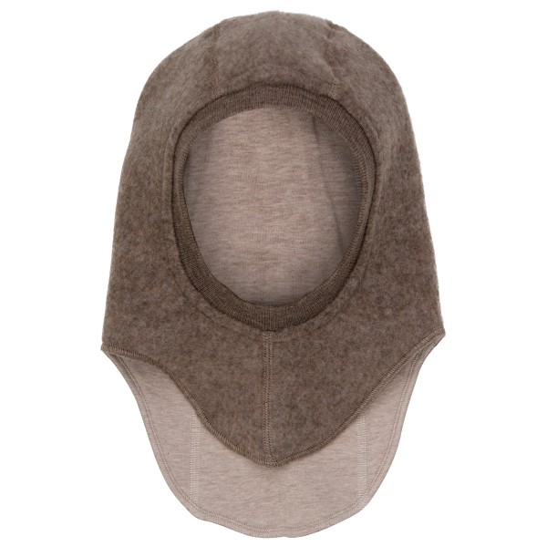 Huttelihut - Kid's Balaclava Wool Fleece with Lining - Mütze Gr 54 cm - 6-8 Years braun von Huttelihut