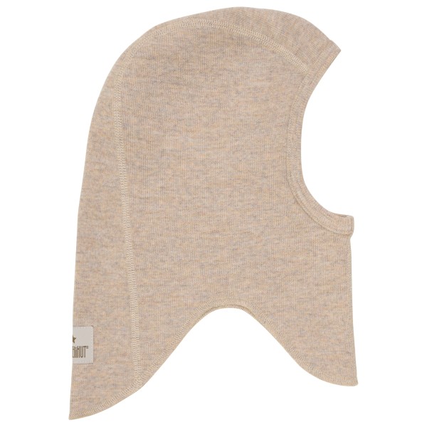 Huttelihut - Kid's Balaclava Wool Rib - Sturmhaube Gr 50 cm - 12-24 Months beige von Huttelihut