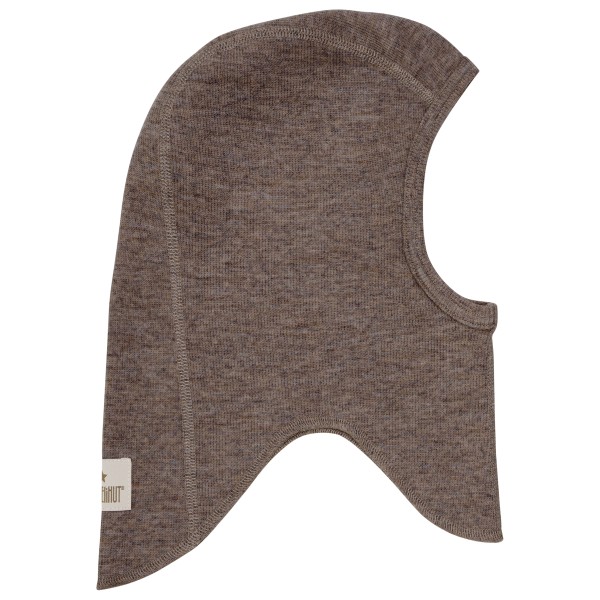 Huttelihut - Kid's Balaclava Wool Rib - Sturmhaube Gr 50 cm - 12-24 Months braun von Huttelihut