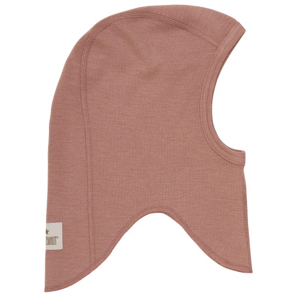 Huttelihut - Kid's Balaclava Wool Rib - Sturmhaube Gr 53 cm - 4-6 Years braun von Huttelihut