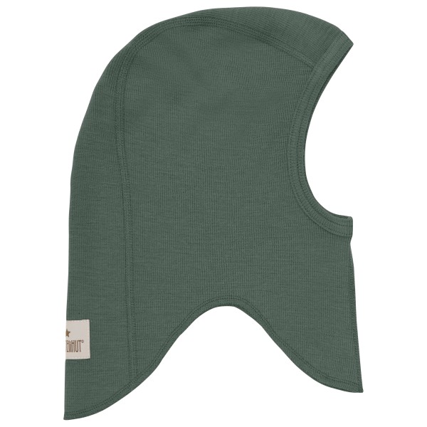 Huttelihut - Kid's Balaclava Wool Rib - Sturmhaube Gr 53 cm - 4-6 Years oliv von Huttelihut