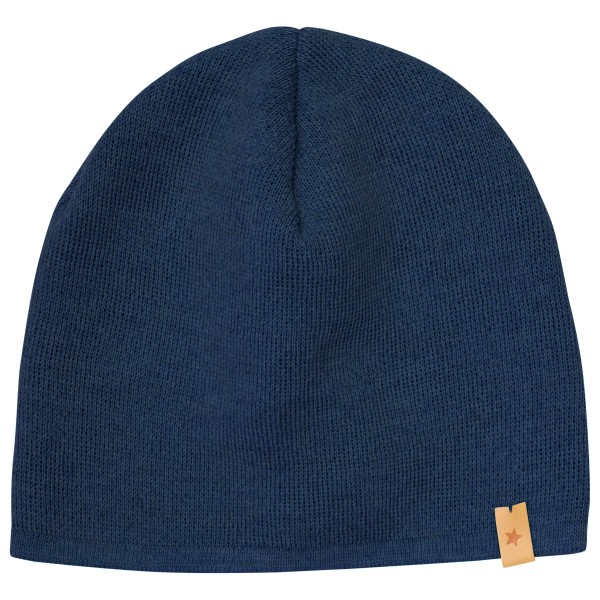Huttelihut - Kid's Beanie Solid Wool Knit - Mütze Gr 52 cm - 2-4 Years blau von Huttelihut