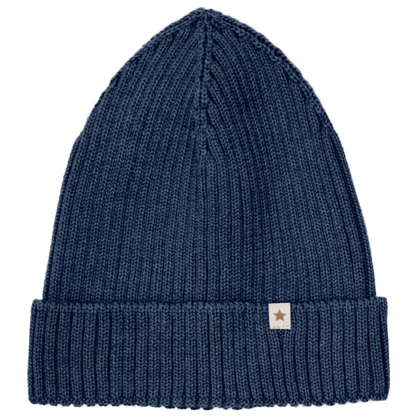 Huttelihut - Kid's Beanie Wool Knit Dino - Mütze Gr 53 cm - 4-6 Years blau von Huttelihut