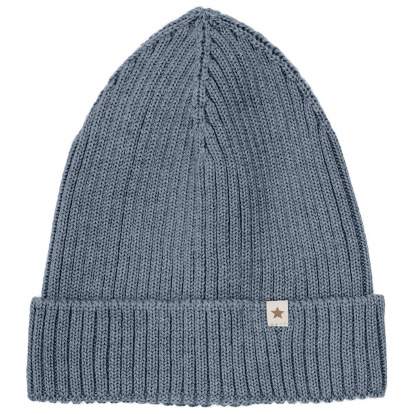 Huttelihut - Kid's Beanie Wool Knit Dino - Mütze Gr 55 cm - 8-10 Years grau von Huttelihut