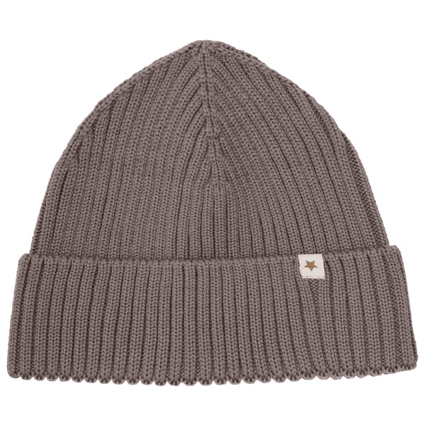 Huttelihut - Kid's Beanie Wool Knit Merino - Mütze Gr 54 cm - 6-8 Years braun von Huttelihut