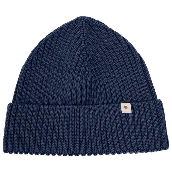 Huttelihut - Kid's Beanie Wool Knit Merino - Mütze Gr 55 cm - 8-10 Years blau von Huttelihut