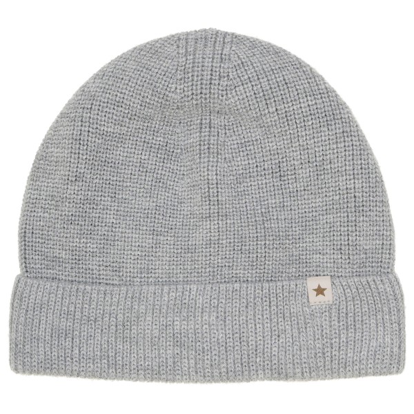 Huttelihut - Kid's Beanie Wool Knit - Mütze Gr 52 cm - 2-4 Years grau von Huttelihut