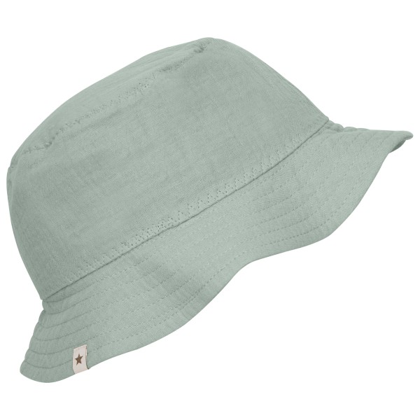 Huttelihut - Kid's Bucket Hat Muslin - Hut Gr 50 cm - 12-24 Months grau von Huttelihut