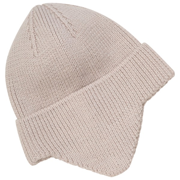Huttelihut - Kid's Hat Wool Knit Windstop - Mütze Gr 52 cm - 2-4 Years grau/rosa von Huttelihut