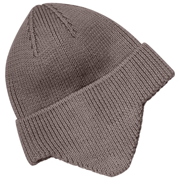 Huttelihut - Kid's Hat Wool Knit Windstop - Mütze Gr 53 cm - 4-6 Years braun von Huttelihut