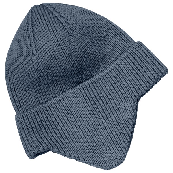 Huttelihut - Kid's Hat Wool Knit Windstop - Mütze Gr 54 cm - 6-8 Years blau von Huttelihut
