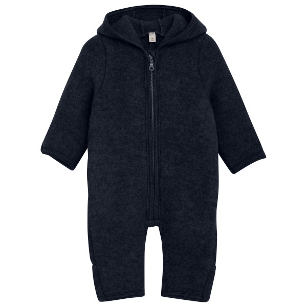 Huttelihut - Kid's Pram Suit Wool Fleece - Overall Gr 62 blau von Huttelihut