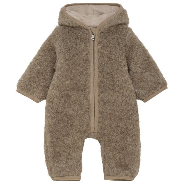 Huttelihut - Kid's Pram Suit Wool Teddy with Lining - Overall Gr 68 braun von Huttelihut