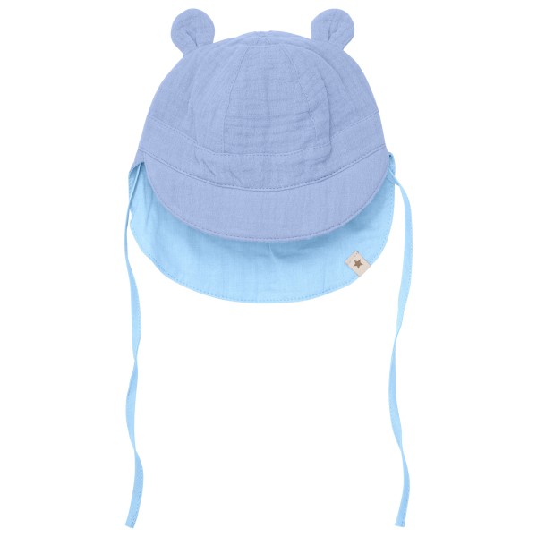 Huttelihut - Kid's Summer Hat Bear Ears Muslin - Hut Gr 98/104 lila von Huttelihut