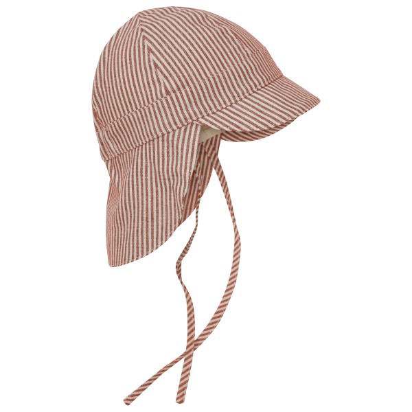 Huttelihut - Kid's Summer Hat Woven Stripe with Chin Straps - Cap Gr 50/56 braun von Huttelihut