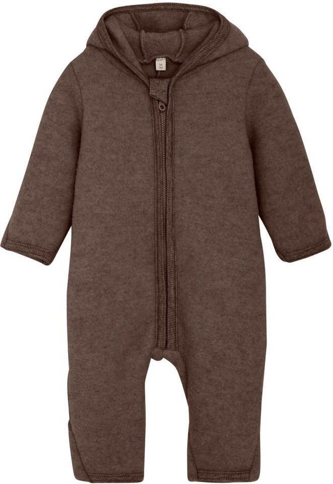 Huttelihut Softshelloverall Pram Suit Ears Wool Fleece (S) von Huttelihut