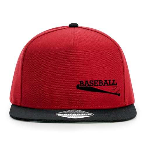 Huuraa Kappe Baseball Baseballschläger Geschenk Red Baseball Souvenir von Huuraa