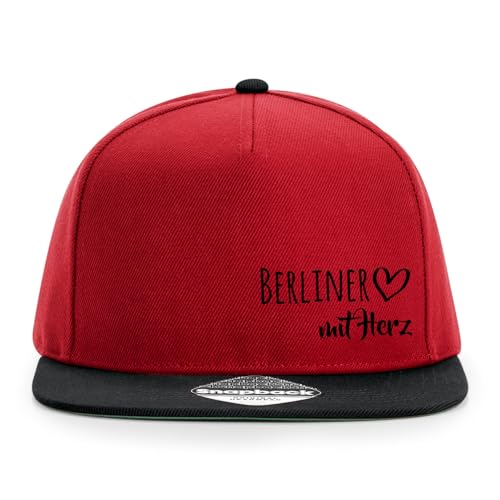 Huuraa Kappe Berliner mit Herz Geschenk Red Berliner Souvenir Huuraa Kappe Berliner mit Herz Geschenk Red Berliner Souvenir von Huuraa