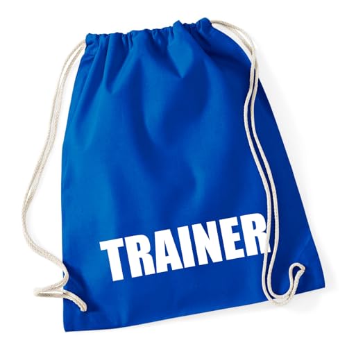 Huuraa Tasche Trainer Training Geschenk 12 Liter Bright Royal Baumwolle Trainer Mitbringsel von Huuraa