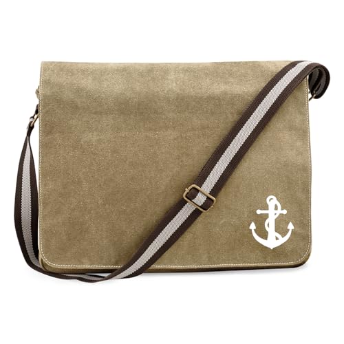 Huuraa Umhängetasche Anker Ankor Geschenk 14 Liter Sahara Canvas Anker Geschenkidee Huuraa Umhängetasche Anker Ankor Geschenk 14 Liter Sahara Canvas Anker Geschenkidee von Huuraa