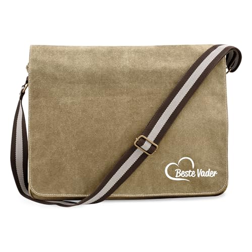 Huuraa Umhängetasche Beste Vader Hart Geschenk 14 Liter Sahara Canvas Beste Vader Geschenkidee Huuraa Umhängetasche Beste Vader Hart Geschenk 14 Liter Sahara Canvas Beste Vader Geschenkidee von Huuraa
