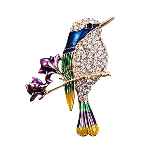 Emaille Vogel-Brosche | Brosche Revers Pin Tier Brosche Elegant Brosche Pin Kleid Hemd Clips Urlaub Brosche für Neujahr Weihnachten Frauen Dekorationen, Refer to description, Siehe Beschreibung, Emaille Vogel-Brosche | Brosche Revers Pin Tier Brosche Elegant Brosche Pin Kleid Hemd Clips Urlaub Brosche für Neujahr Weihnachten Frauen Dekorationen, Refer to description, Siehe Beschreibung, von Huvqianu
