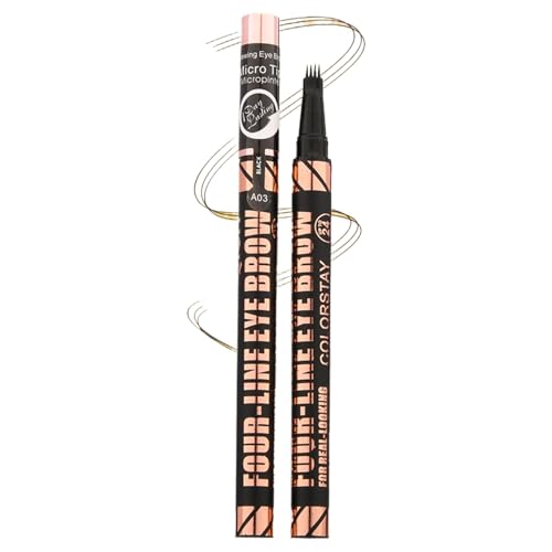 Eyebrow Pencil, Portable Liquid Brow Pen, 4 Tip Long Lasting Cosmetic Kit, 1ML Smudge Proof Make Up Eyewear, Microbladings Eyebrow Filler for Men, Women, Daily Makeup Eyebrow Pencil, Portable Liquid Brow Pen, 4 Tip Long Lasting Cosmetic Kit, 1ML Smudge Proof Make Up Eyewear, Microbladings Eyebrow Filler for Men, Women, Daily Makeup von Huvqianu
