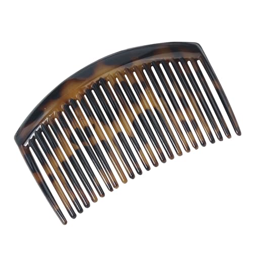 Huvqianu Französische Haarkämme - Haarspange - 23 Zähne Barrettes Drehverschluss Haarklammern für Damen Frisuren Hochsteckfrisuren Brautschmuck Brautjungfern von Huvqianu