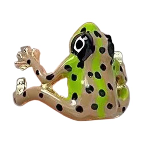 Huvqianu Froschringe, Froschringe für Frauen,Verstellbare süße Schmucktierringe Vintage Schmuck - Fingerband Offener Vintage -Schmuck für Weihnachtsstrumpf -Stuffers Huvqianu Froschringe, Froschringe für Frauen,Verstellbare süße Schmucktierringe Vintage Schmuck - Fingerband Offener Vintage -Schmuck für Weihnachtsstrumpf -Stuffers von Huvqianu