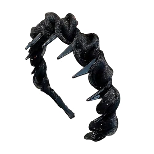 Huvqianu Haarbänder Mit Zähnen - Anti-Rutsch Haarreifen Mit Zähnen | Haarstyling Zubehör Bequem Zu Tragendes Haarband Für Tochter Ehefrau Schwester Freundin von Huvqianu