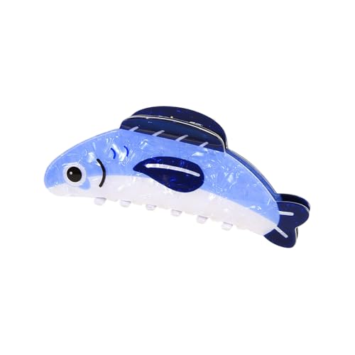 Huvqianu Sardine Haarklammern | Haarschmuck für Damen | Stilvolle Sardinen Haarklammer Für Frauen, Freizeit, Hochzeit, Festival von Huvqianu