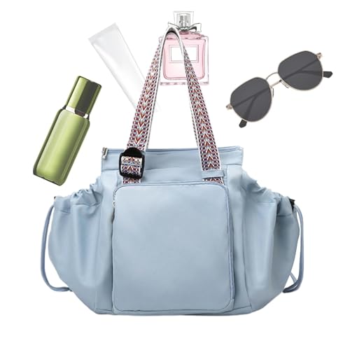 Huvqianu Student Travel Bag, Travel Organizer Duffel, Women’s Large Capacity Duffel, Women Daypack with Compartments, Multi-Compartment Yoga Duffels Bag, Size 12.61x13.79x9.06 In von Huvqianu