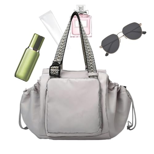 Huvqianu Student Travel Bag, Travel Organizer Duffel, Women’s Large Capacity Duffel, Women Daypack with Compartments, Multi-Compartment Yoga Duffels Bag, Size 12.61x13.79x9.06 In von Huvqianu