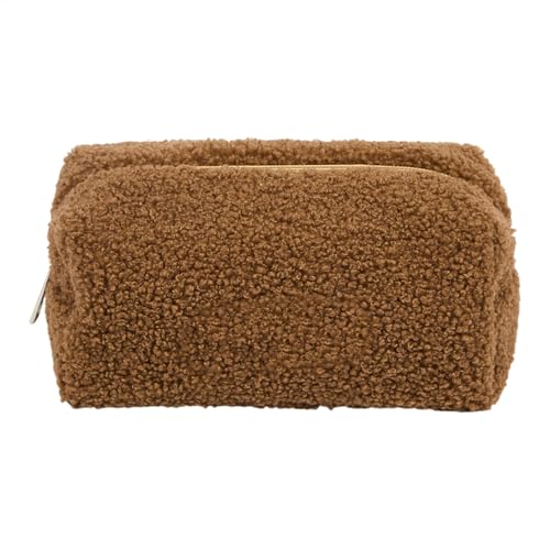 Make-up-Tasche, Reise-Kulturbeutel, Kosmetik-Organizer, weich, großes Fassungsvermögen, tragbare Beauty-Aufbewahrung für Frauen, Mutter und Ehefrau, 19 x 8 x 8 x 8 cm, coffee, Refer to description, Make-up-Tasche, Reise-Kulturbeutel, Kosmetik-Organizer, weich, großes Fassungsvermögen, tragbare Beauty-Aufbewahrung für Frauen, Mutter und Ehefrau, 19 x 8 x 8 x 8 cm, coffee, Refer to description, von Huvqianu