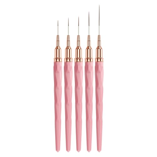 Nail Liner Brush, Fine Tip Detail Brush, 5.28in, Gel Polish Brushes, Perfect Fine Lines, High Precision Detailing for Floral Art, Geometric Designs, Stripes, Patterns Nail Liner Brush, Fine Tip Detail Brush, 5.28in, Gel Polish Brushes, Perfect Fine Lines, High Precision Detailing for Floral Art, Geometric Designs, Stripes, Patterns von Huvqianu
