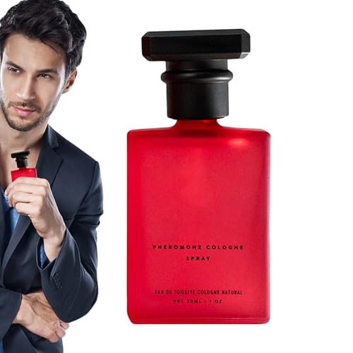 Naturattraktionsduft - 30 ml Pheromon -Parfüm für Dating, lang anhaltender luxuriöser Duft mit Charm Enhancer, Parfüm für Männer und Frauen, Vertrauensbeschwerde, elegantes Flaschendesign von Huvqianu