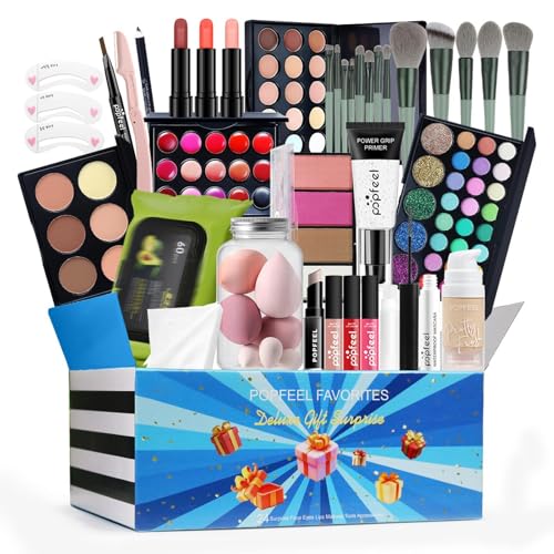 Professionelles Make-up-Set, Mehrzweck-Kosmetik-Set, tragbares Reise-Make-up-Set, Make-up-Kit für Frauen, Make-up-Künstler, Kosmetiker-Make-up-Kit, komplettes Kosmetik-Set, Reisefreundliches Professionelles Make-up-Set, Mehrzweck-Kosmetik-Set, tragbares Reise-Make-up-Set, Make-up-Kit für Frauen, Make-up-Künstler, Kosmetiker-Make-up-Kit, komplettes Kosmetik-Set, Reisefreundliches von Huvqianu