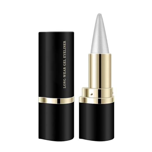 Huxibai Gel Eyeliner Dunkel - Langzeit Wasserfester Eyeliner Stift,Schmutzresistenter Makeup Stift Für Outdoor Party Nacht Arbeit Zuhause Alltag Reise Hochzeit von Huxibai