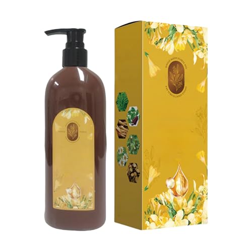 Huxibai Shampoo zur Haarfärbung | Shampoo für graues Haar | 300 ml mit Duft für Herren Damen Erwachsene von Huxibai