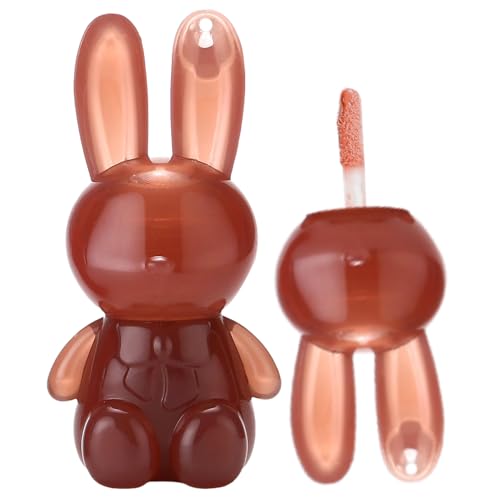 Huxibai Voller Effekt – feuchtigkeitsspendender Plumper mit Kanincheneffekt | Lipgloss für Frauen und Mädchen täglichen Gebrauch Abendpflege Make-up-Vorbereitung von Huxibai