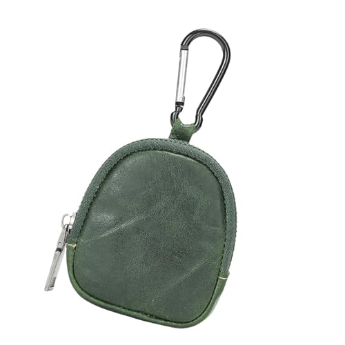 Geldbörse aus Leder – Kleine Geldbörse | wasserdichte Wechseltasche | Geldbörse für Karten mit kleinem Reißverschluss | Geldbörse für Schlüssel | Tragbare Geldbörse für Männer Frauen, Geschenke für von Huyeruie