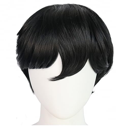 Anime Cosplay Wig Bojji Könige Klassifizierung für Halloween, Party, Karneval, Nachtleben, Konzerte, Hochzeiten von Hworks