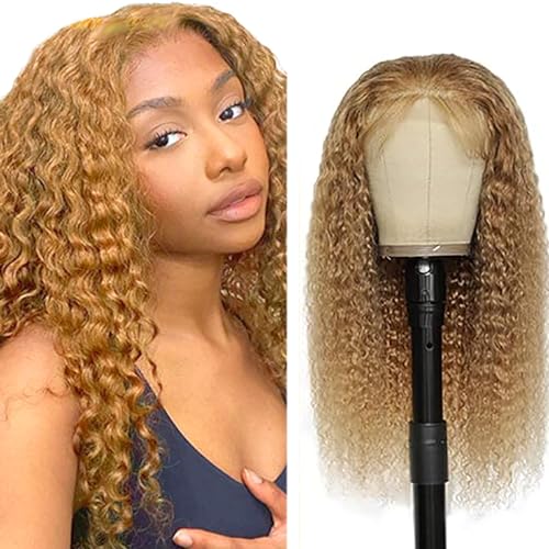 Hxxcoup Perücke Blonde Human Hair Wig Lace Wig Perücke Damen 13x1 T Part Wig Perücke Damen Echthaar Blonde Wig Menschenhaar Perücken with Baby Hair Swiss Lace Brazilian Remy Hair 24 Zoll von Hxxcoup