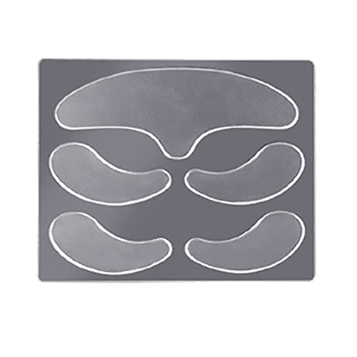 Wiederverwendbare Silikon-Aufkleber für Gesicht, Stirn, Wangen, Kinn, 5 Stück Wiederverwendbare Silikon-Aufkleber für Gesicht, Stirn, Wangen, Kinn, 5 Stück von Hxyxbnhno