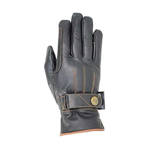 Hy5 Thinsulate Leder Winter Reiter Reiten Handschuhe - Schwarz, S Hy5 Thinsulate Leder Winter Reiter Reiten Handschuhe - Schwarz, S von Hy5