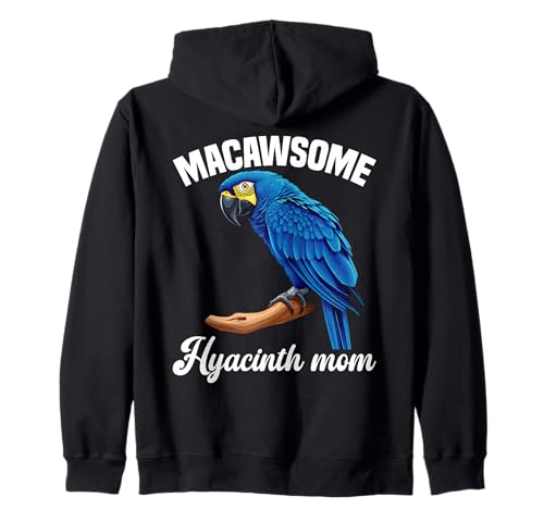 Hyazinthe Macaw Mom Birdkeeper Papagei Mama Hyazinthe Ara Kapuzenjacke Hyazinthe Macaw Mom Birdkeeper Papagei Mama Hyazinthe Ara Kapuzenjacke von Hyacinth Macaw Outfit For Hyacinth Macaws Owners