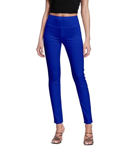 Hybrid Super Comfy Stretch with Full Elastic Waist Pull On Millennium Twill Pant KP44972 Royal S Short von Hybrid & Company